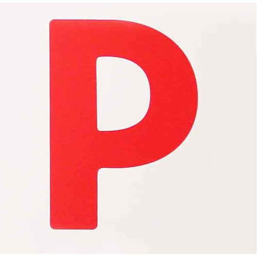 Pro-Kit P Plates - 2pc Red Magnetic RG9386 