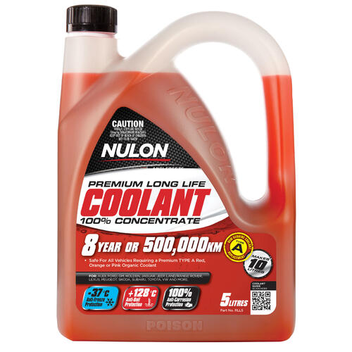 Nulon Red Long Life Coolant 5L RLL5