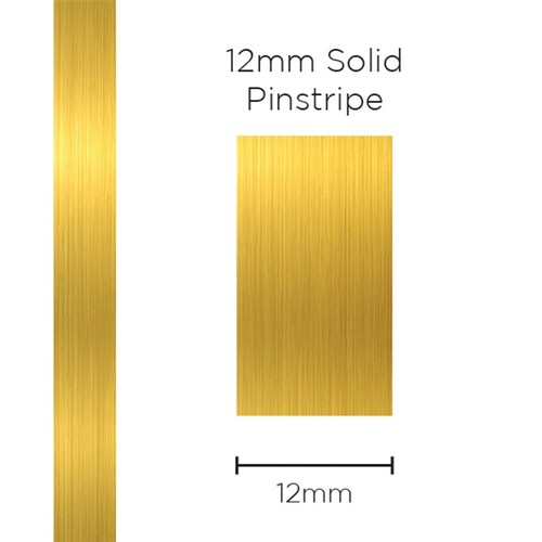 SAAS Pinstripe 12mm Solid Gold 11406