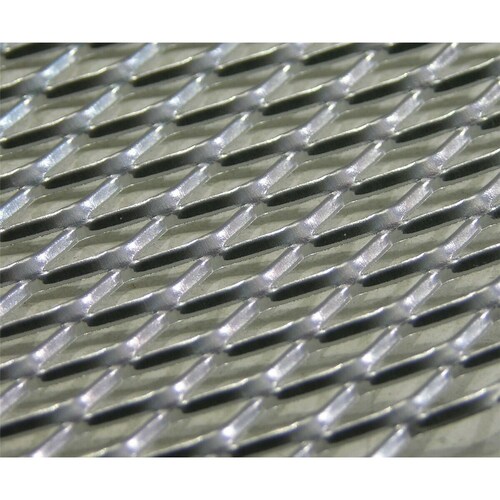 SAAS Body Kit Mesh Silver 400Mm X 280Mm 19974