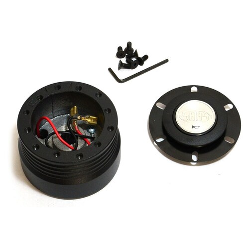 SAAS Steering Wheel Boss Kit Fits Mitsubishi Magna TM TN TP TS TR (1985-1995) Pajero NE NF NG (1988-1991) BK152L