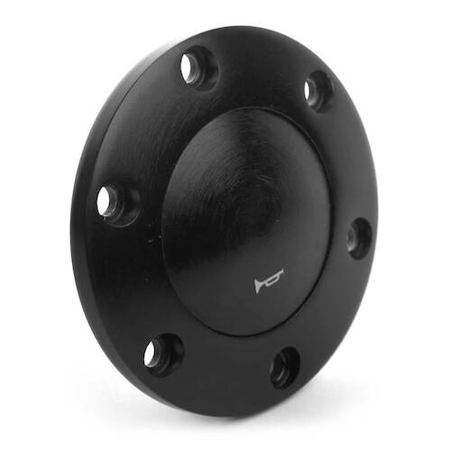 SAAS Horn Button Black Billet Suit Classic Steering Wheel SAAS-HB1004