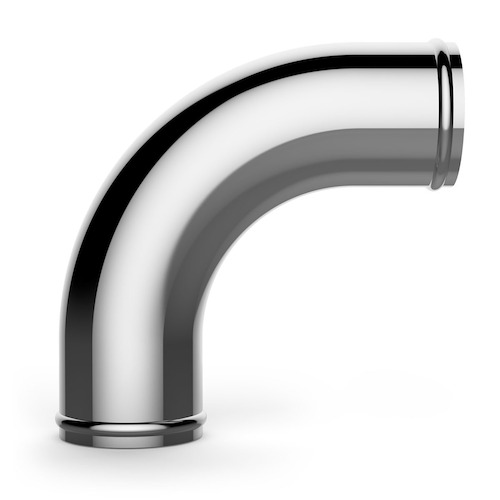 SAAS Aluminium Pipe 76mm Id X 90 Deg SAAS-SAP7690P