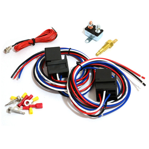 SAAS Electric Thermo Fan Contr Oller Kit On 85c/ Off 76c 2 Fa SAAS-SFC1002