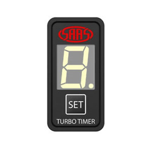 SAAS Turbo Timer Digital Switch Gauge Auto 39 X 23 SG81803
