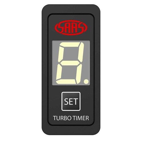SAAS Turbo Timer Digital Switch Gauge Auto Carling 49 X 23 SKU: SG81804