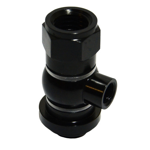 SAAS Ve V6 Oil Pressure Adapto R M16 X 2 Black SAAS-SGA1006