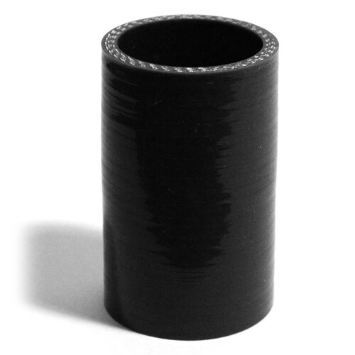 SAAS Ssh383876 Straight Silicone Hose - Black