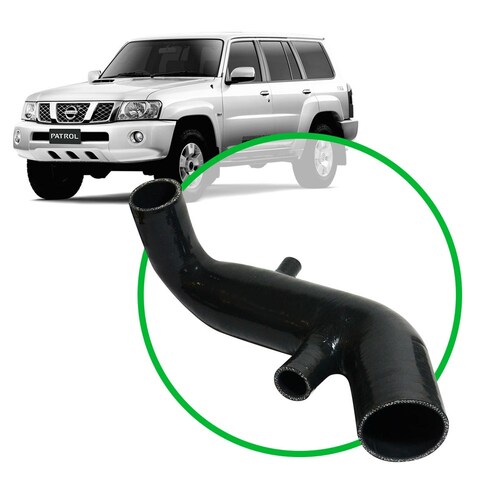 SAAS Silicone Upgrade Intake Hose Airbox to Turbo Fits Nissan Patrol ZD30 2000-2016 SSH4201