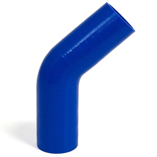 SAAS SSH455151E 45 Degree Silicone Hose 51 X 51mm Blue