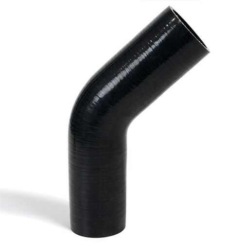 45 Degree 4 Ply Silicone Hose 57mm x 57mm SSH455757