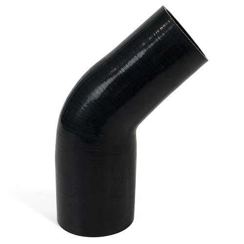 45 Degree 4 Ply Silicone Reducer 63mm x 76mm SSH456376