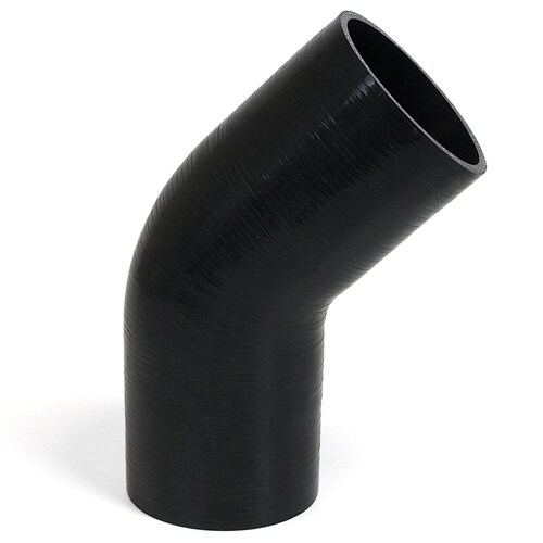 SAAS SSH458989 45 Degree Silicone Hose 89 X 89mm Black