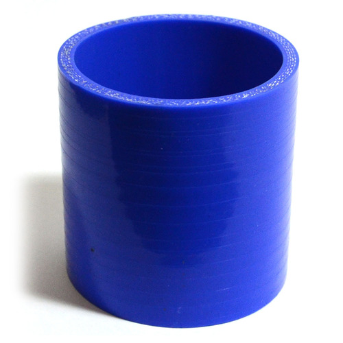 SAAS Straight 4 Ply Silicone Hose Blue 76mm X 76mm X 76mm  SAAS-SSH767676E