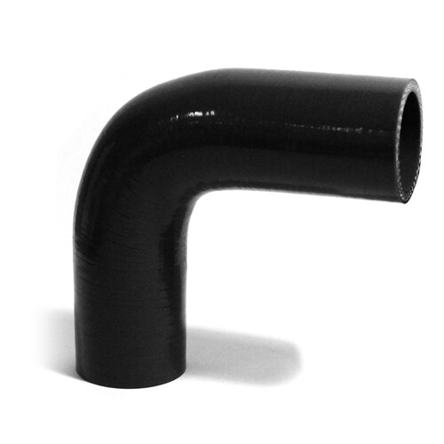 SAAS 90Deg Silicone Hose 45 X 45Mm Black SSH904545