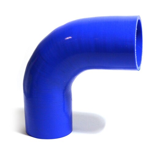 SAAS 90 Degree Silicone Hose Blue SSH906363E