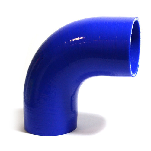 SAAS 90deg Silicone Hose - Blu E SAAS-SSH907676E