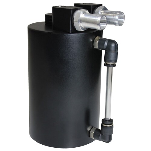 SAAS 500ml Capacity Oil Catch Can - Round Billet - ST1005