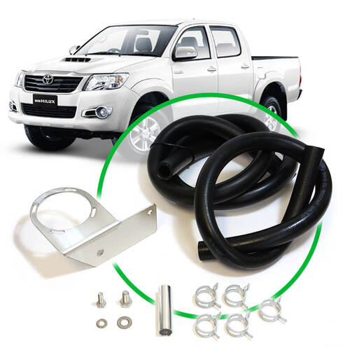 SAAS Oil Catch Tank Install Kit Hilux Kun 3.0l 2005 - 2015 SAAS-ST1101