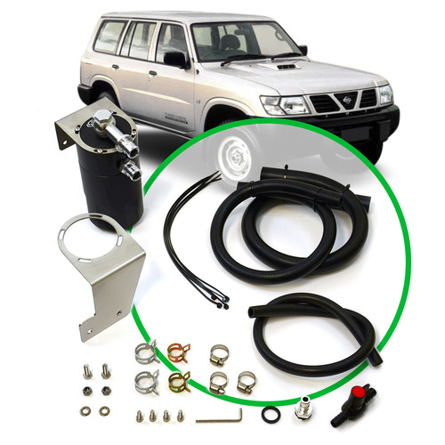 SAAS Oil Catch Tank Full Kit S Uit Patrol Gu 4.2l 1997 - 2006 SAAS-ST4101-1014