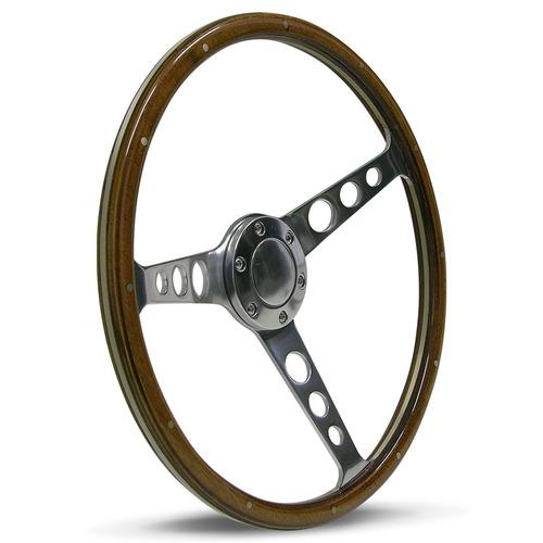 SAAS Classic Wheel - Polishedw / Holes & Dots SAAS-SW704PHW