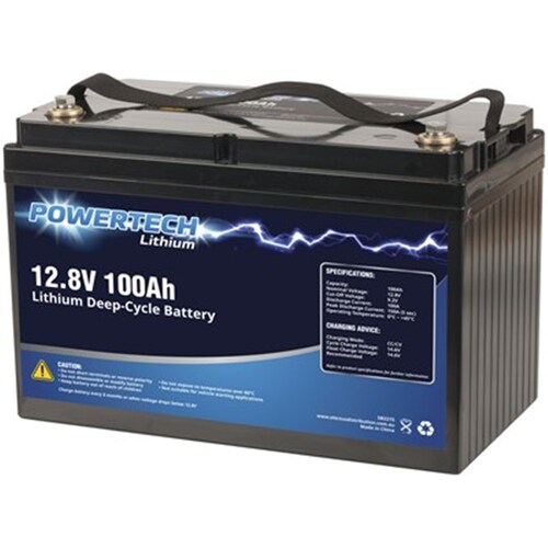 Powertech SB2215 12.8V 100Ah Lithium Deep Cycle Battery SB2215