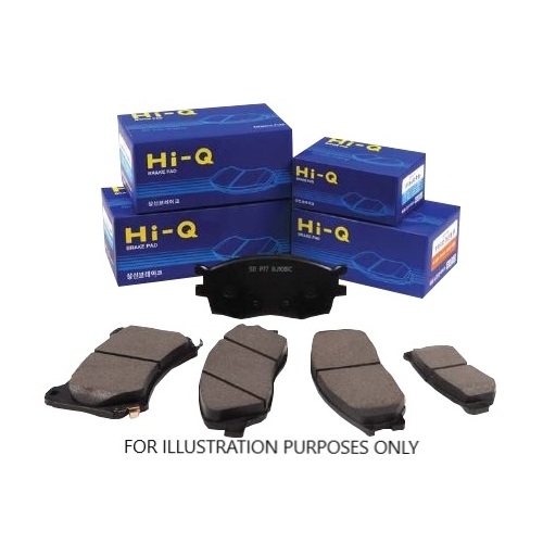 Hi-Q Brake Disc Pads SDB2029 (DB2029) suits CLIO 01 - 05, LAGUNA 4/99 - 3/01, MEGANE 96 - 03, SCENIC 99 - 03 (280mm DISC)