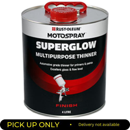 Rustoleum  Motospray Superglow - Multipurpose Thinners (for Acrylic Paints)  4L  SG4 SG4 
