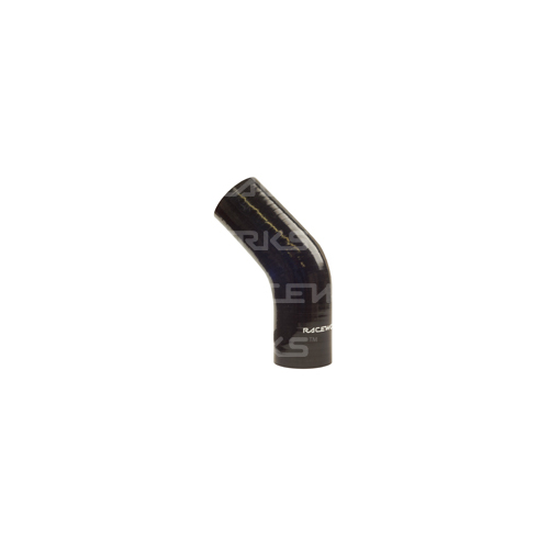 PAT 45deg 3.00in (76mm) Black SHE-045-300BK