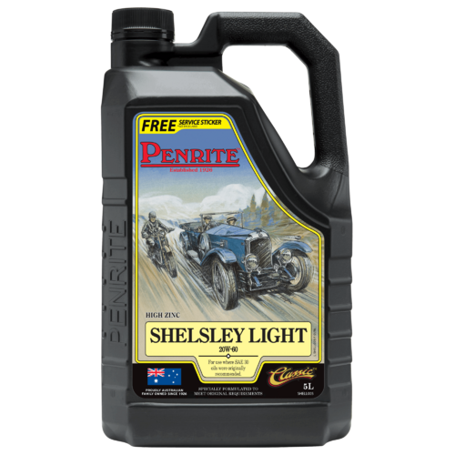 Penrite Shelsley Light Classic Engine Oil For Sae30  5l 20w60 SHELL005 