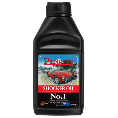 Penrite Shocker Oil 1 For Piston-type Shocks  500ml  SHOK10005 