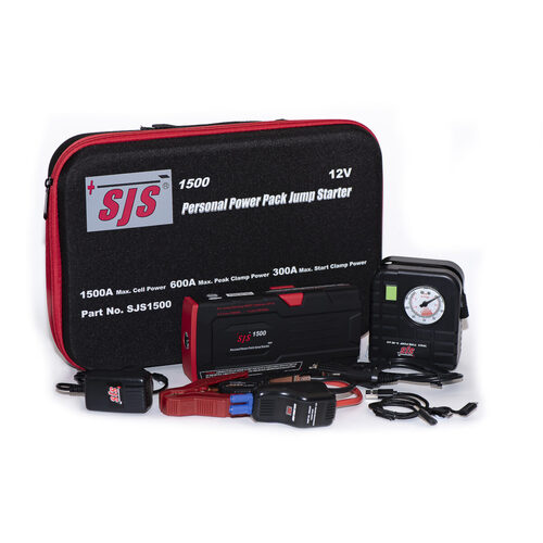 SJS Smart Start Charger Incl. Tyre Pump SJS1500TP 