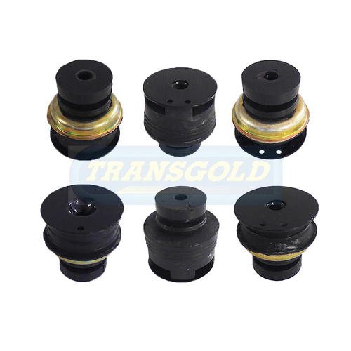 Transgold (br) Nissan Patrol Y60 Gq Coil Cab Body Mount Kit (6 Pcs) SK1845