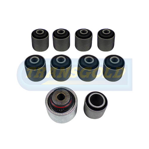 Transgold Rear Trailing Arm + Panhard Rod Bush Kit SK1870