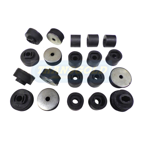 Transgold Leaf Susp Lwb Pajero Body Mount Kit (20 Pcs) SK2016