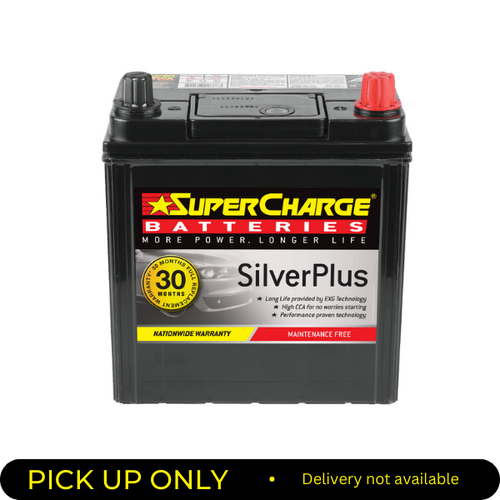 Supercharge Silver Plus 12V Automotive Battery 330CCA (SMFNS40ZALX)