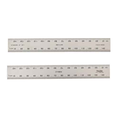Toledo S/steel Rule 150mm ST150M ST150M