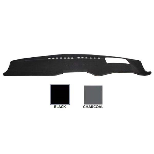 Sunland Dash Mat Fits Toyota Landcruiser - Black (T123H01)