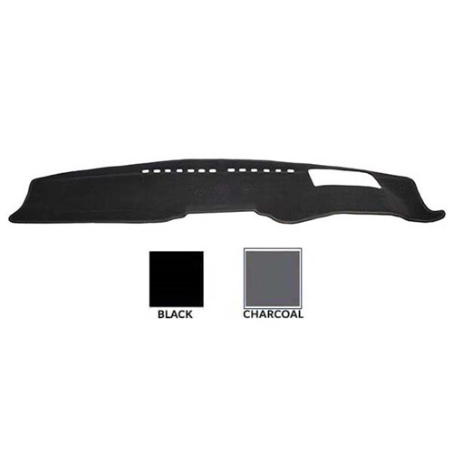 Sunland Dash Mat Fits Toyota Landcruiser - Charcoal (T123H06)