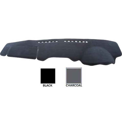 Sunland Dash Mat Fits Toyota Hilux - Charcoal (T7906)