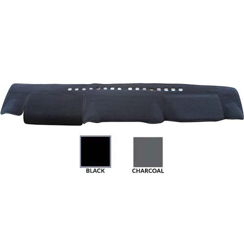 Sunland Dash Mat Fits Toyota Landcruiser - Black (T9401)