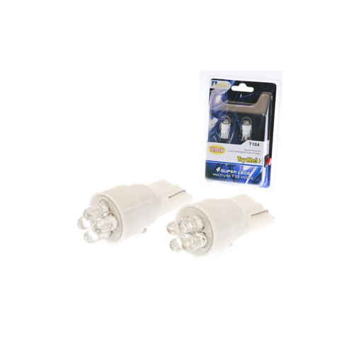 AERPRO 4 X Led T10 Globe Yello W T104y