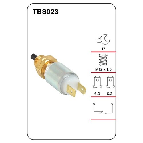 Tridon Brake Light Stop Light Switch TBS023