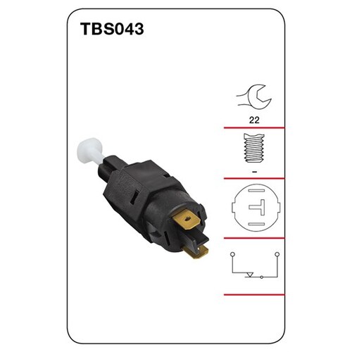 Tridon Brake Light Stop Light Switch TBS043