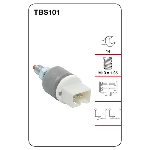 Tridon Brake Light Stop Light Switch TBS101
