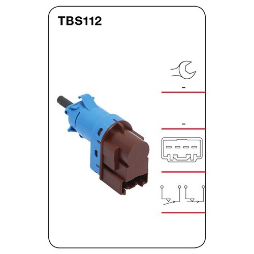 Tridon Brake Light Stop Light Switch TBS112 thumbnail