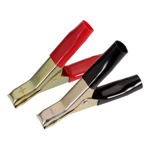 Projecta Insulated Test Clips - Positive And Negative Set TC25