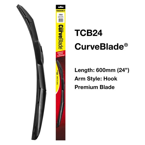 Tridon Curveblade Wiper Blade Assy 24in/600mm TCB24
