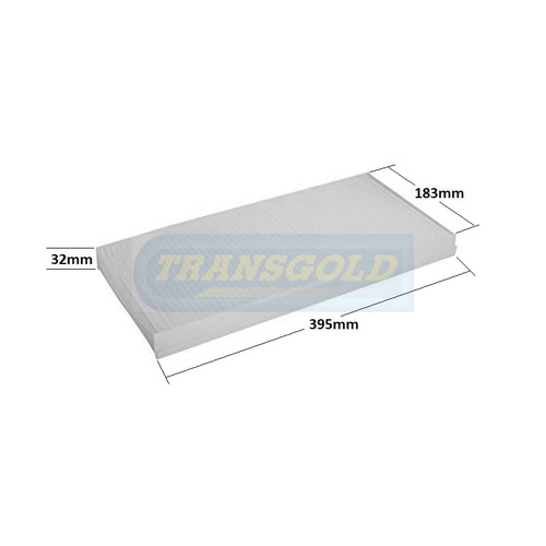 Transgold Cabin/pollen Filter TCF231 RCA231P