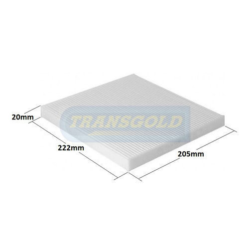 Transgold Cabin/pollen Filter TCF288 RCA288P